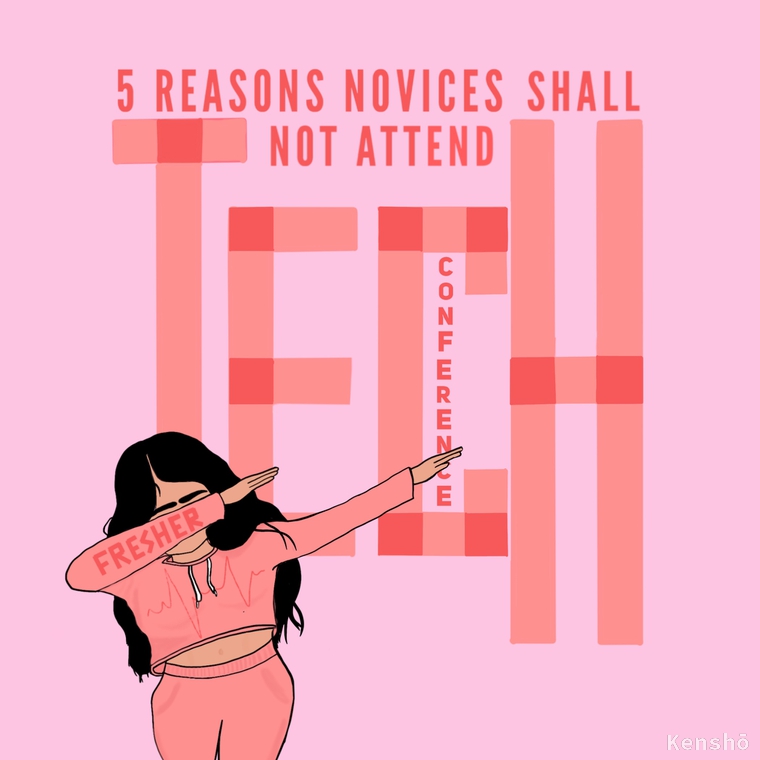 5 reasons novices shall not attend tech conferences